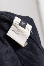 FORME D'EXPRESSION - Button up linen shirt jacket
