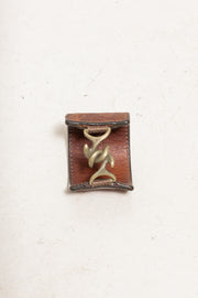 ISAMU KATAYAMA BACKLASH - Leather cuff bracelet