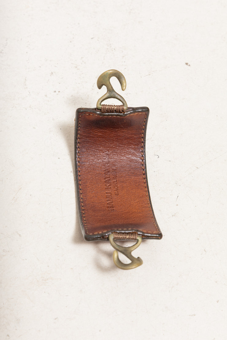 ISAMU KATAYAMA BACKLASH - Leather cuff bracelet