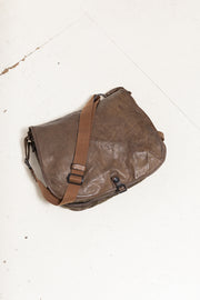 ISAMU KATAYAMA BACKLASH - 3 Compartment leather bag