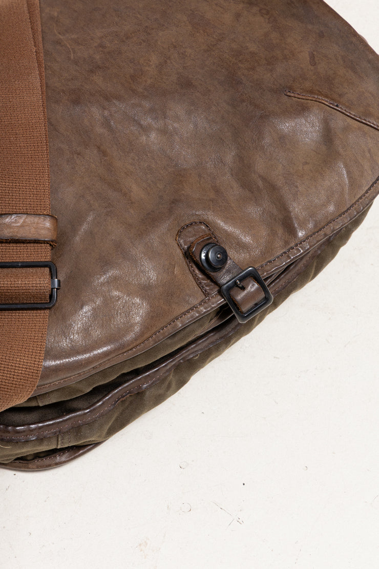 ISAMU KATAYAMA BACKLASH - 3 Compartment leather bag