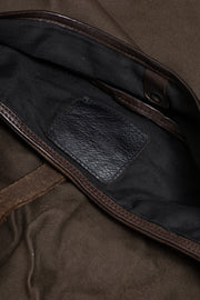 ISAMU KATAYAMA BACKLASH - 3 Compartment leather bag