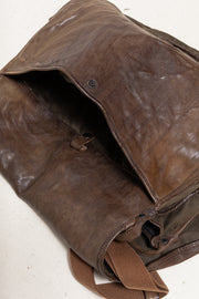 ISAMU KATAYAMA BACKLASH - 3 Compartment leather bag