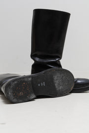 ANN DEMEULEMEESTER - Leather riding boots