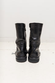 RICK OWENS - Leather creeper boots