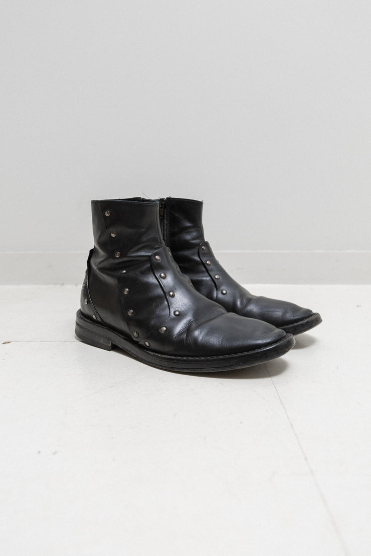 A.F VANDEVORST - Studded leather ankle boots