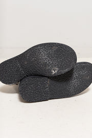 RICK OWENS - Leather creeper boots