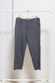 YOHJI YAMAMOTO POUR HOMME - Wrinkled wool pants