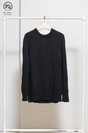 ANN DEMEULEMEESTER - Alpaca wool blend knitted sweater
