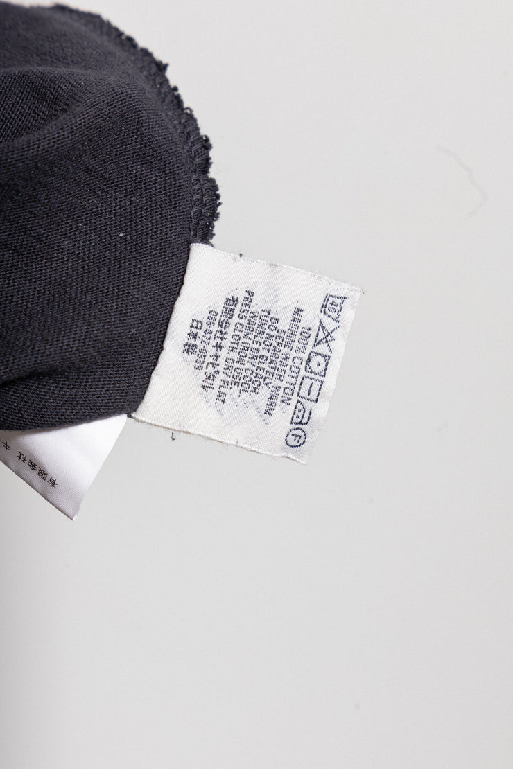 KAPITAL - Boxy cotton hoodie with chest pocket