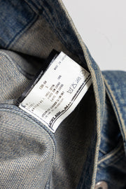 ISAMU KATAYAMA BACKLASH - Washed denim jacket