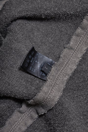 DEVOA - Silk and cotton long coat with taped seams