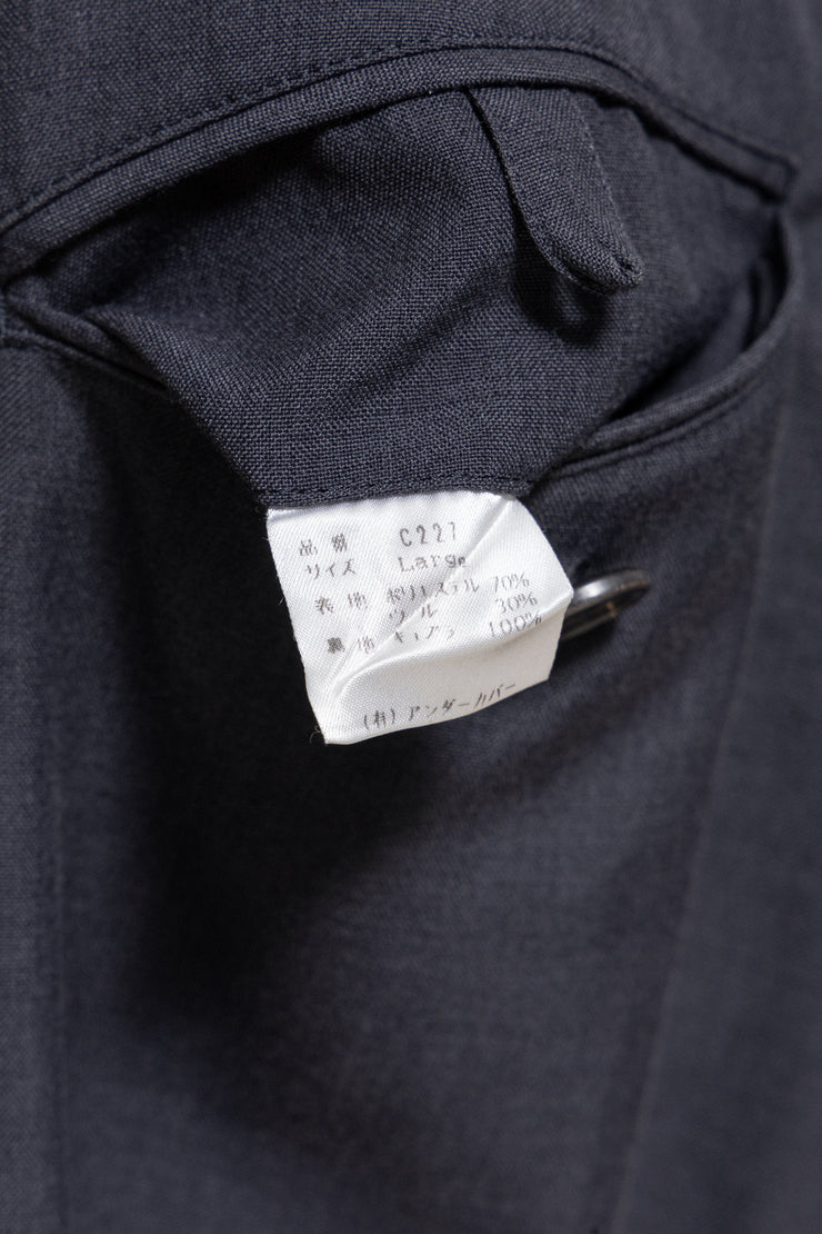 UNDERCOVER - SS99 « Relief » Grey costume pants