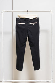 NUMBER (N)INE - SS09 « The lonesome heroes » Wool pants with cream details