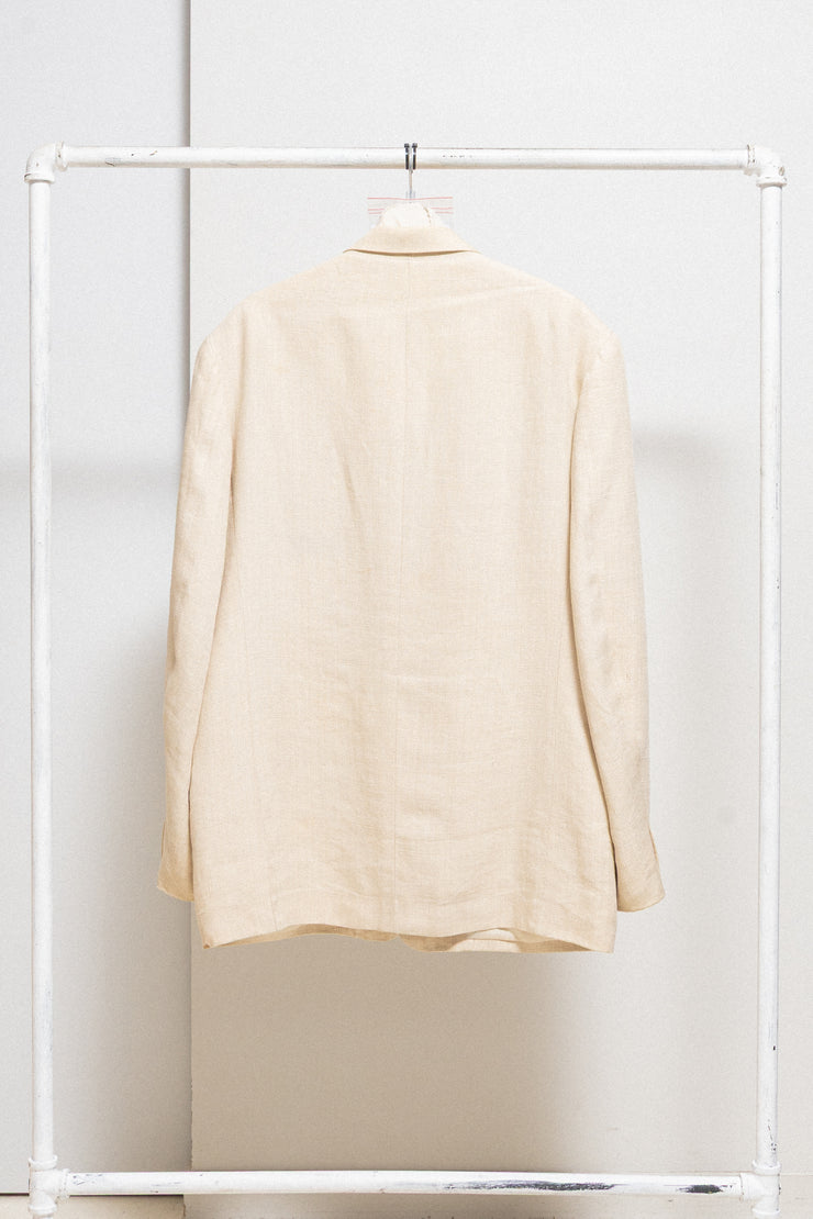 Y’S FOR MEN - Early 90’s linen costume jacket