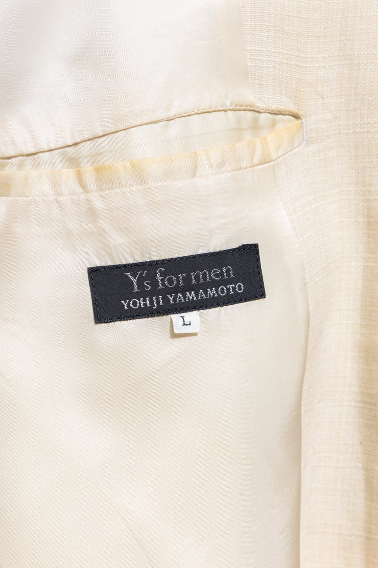 Y’S FOR MEN - Early 90’s linen costume set