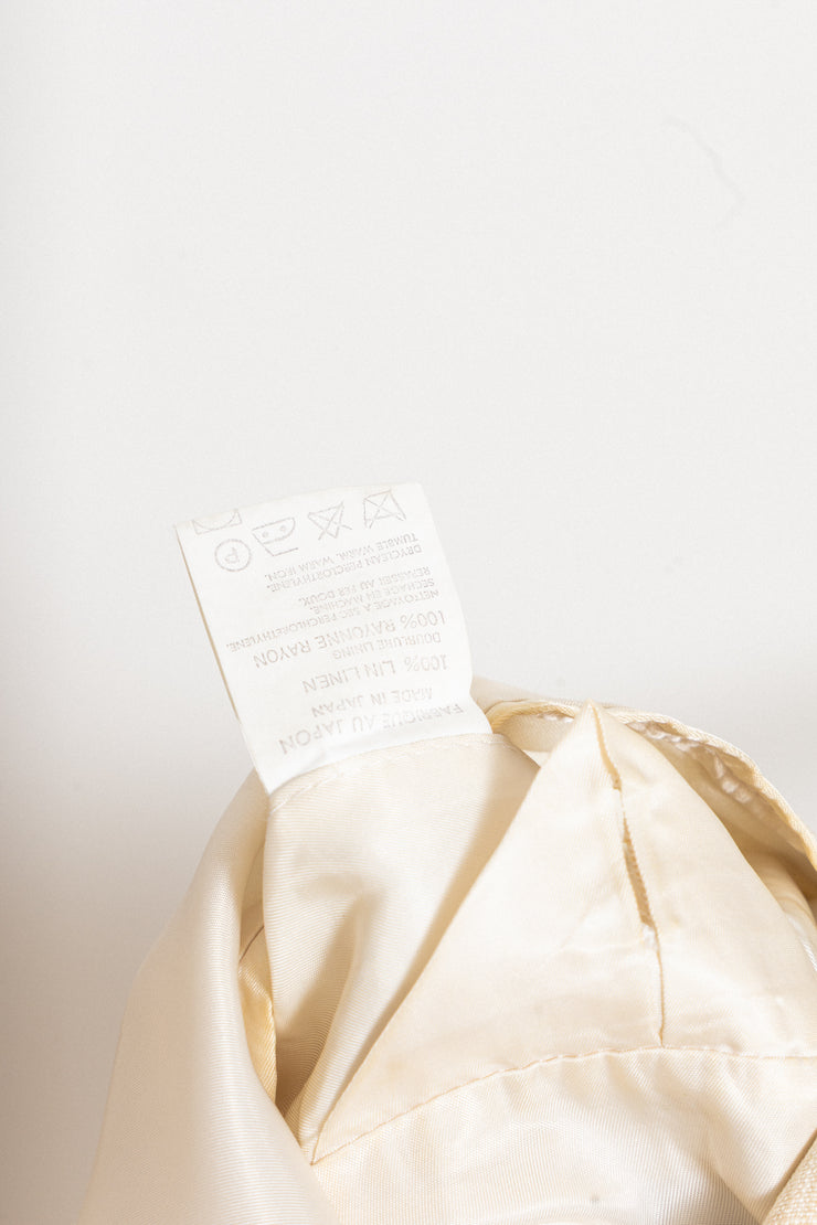 Y’S FOR MEN - Early 90’s linen costume set