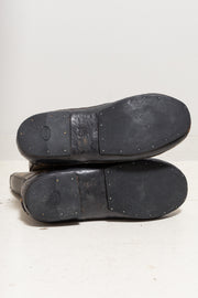 CHRISTIAN PEAU - Lace up leather boots