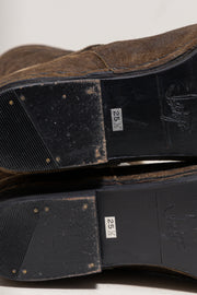 ISAMU KATAYAMA BACKLASH - Suede leather engineer boots