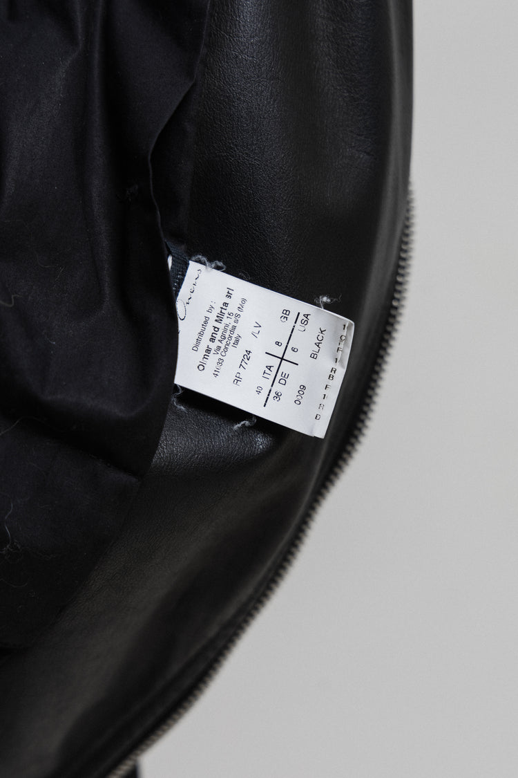 RICK OWENS - 2008/2009 Women's Stooges jacket (calf leather) – L