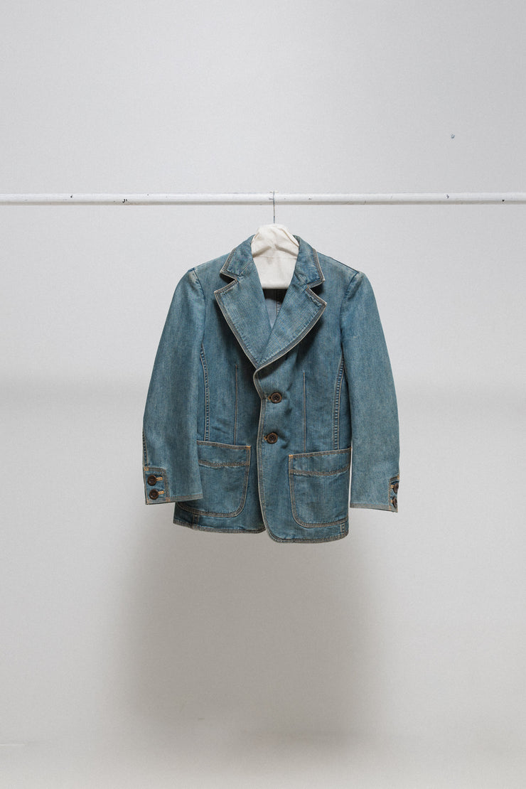 JUNYA WATANABE - SS05 Denim blazer jacket