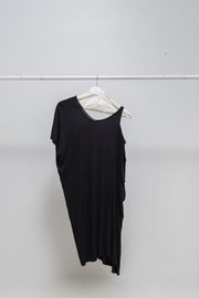 A.F VANDEVORST - Cotton dress with asymmetric sleeves