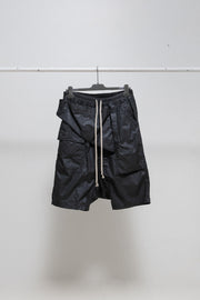 RICK OWENS DRKSHDW - SS15 Memphis waxed shorts