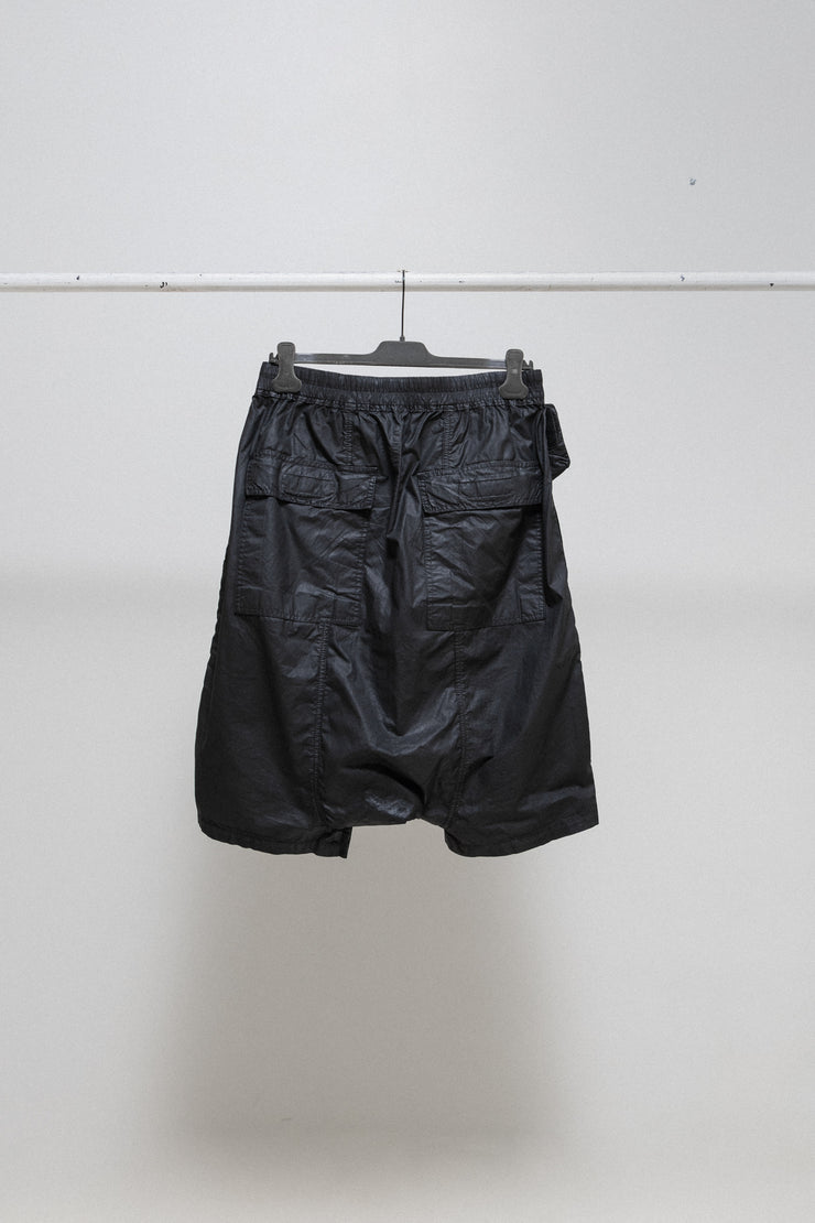 RICK OWENS DRKSHDW - SS15 Memphis waxed shorts