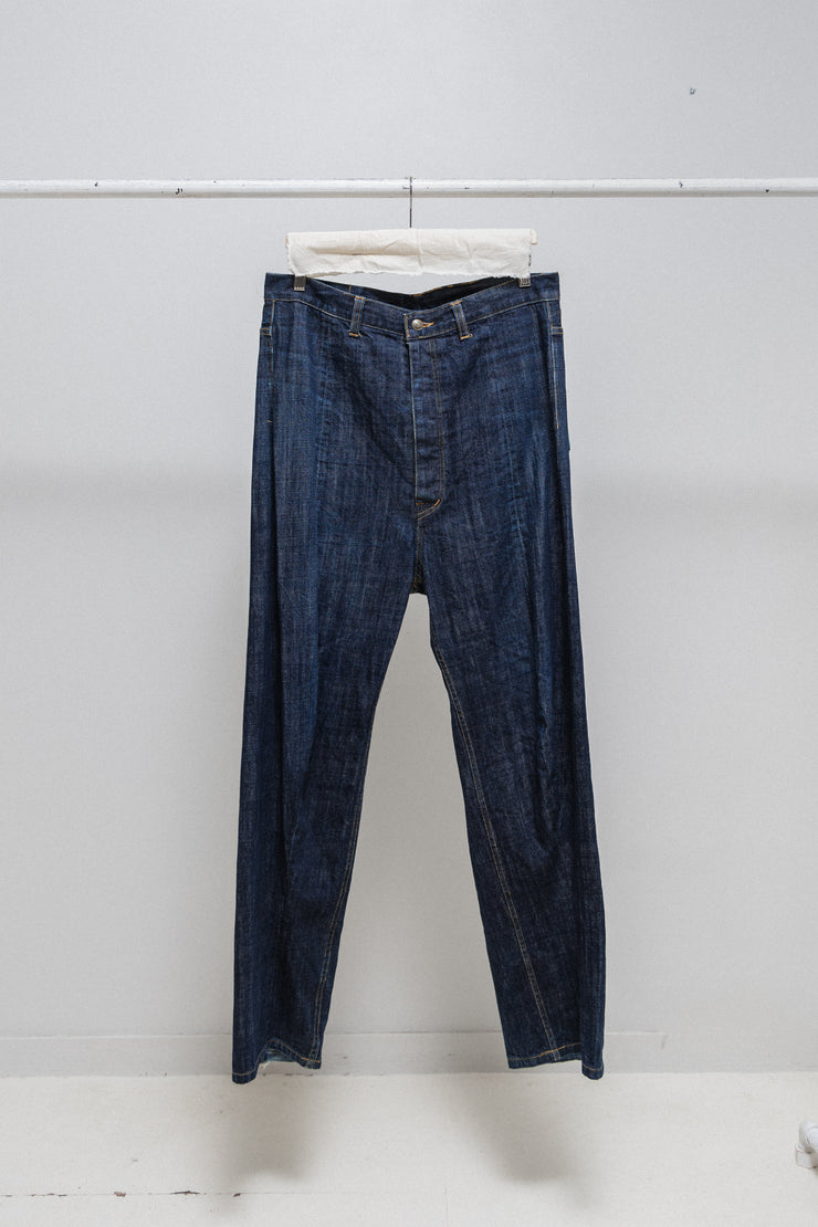 JULIUS 7 - SS03 "For Tomorrow" Wide low crotch jeans