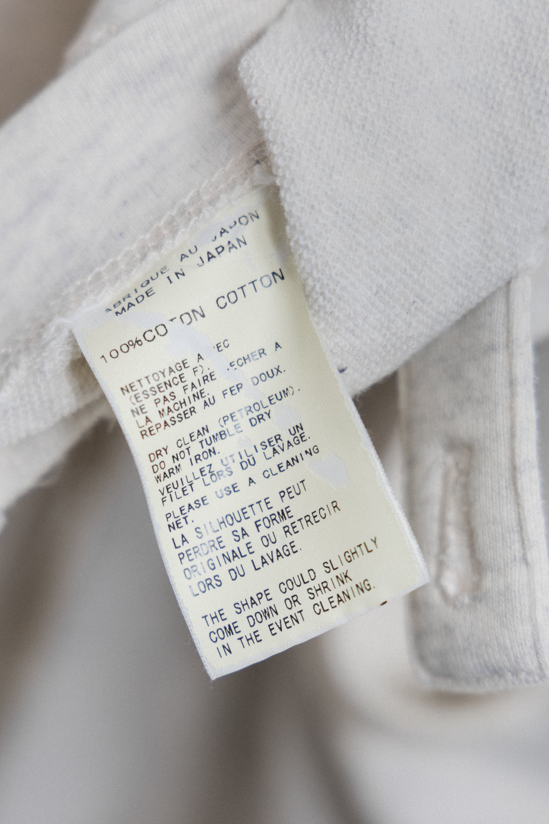 YOHJI YAMAMOTO POUR HOMME - SS11 Cotton jacket with big patch