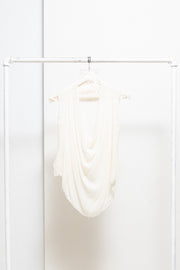 MARC LE BIHAN - 100% silk white top