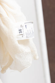 MARC LE BIHAN - 100% silk white top