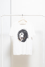 UNDERCOVER x VANDALIZE - FW06 Crown of thorns tee with beaded chains