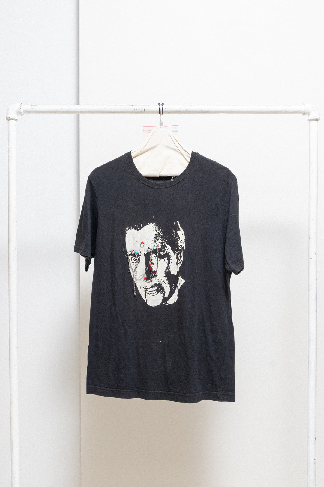 UNDERCOVER x VANDALIZE - FW06 Dracula tee with beaded chains – L