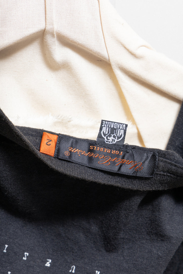 UNDERCOVER x VANDALIZE - FW06 Dracula tee with beaded chains