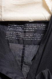 RUNDHOLZ - Cotton vest with voluminous front frills