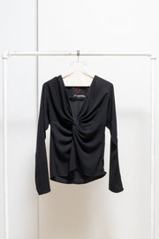 A.F VANDEVORST - Longsleeves top with front knot