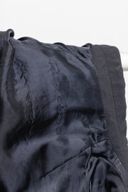 RICK OWENS - FW15 « SPHINX » Textured virgin wool blazer with back slits