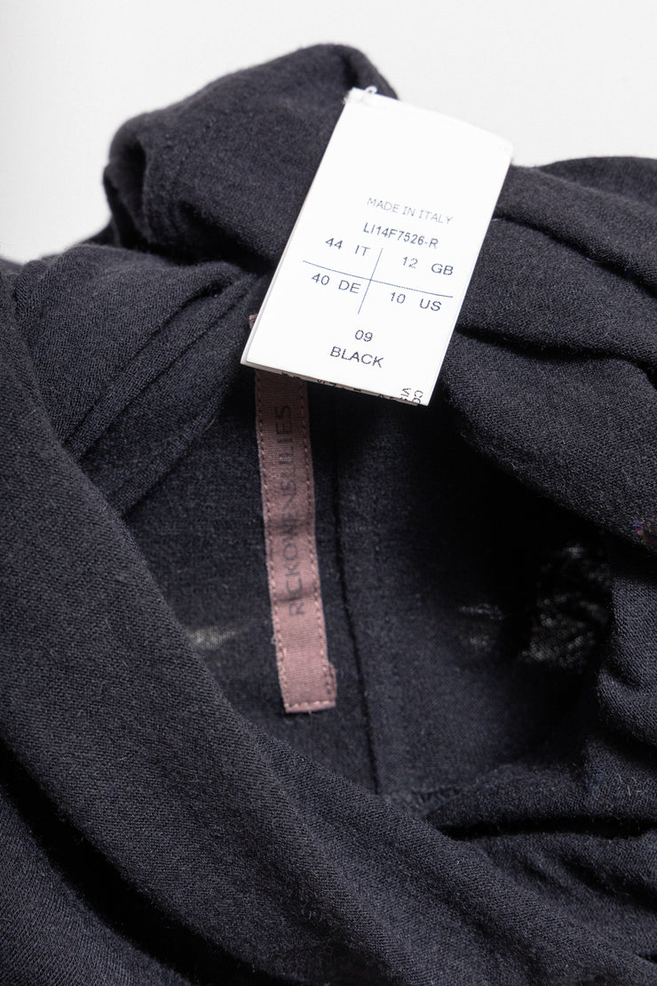 RICK OWENS LILIES - FW14 Angora wool blend high neck dress