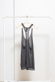 ANN DEMEULEMEESTER - SS05 Loose striped knit top