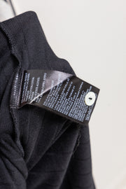 ANN DEMEULEMEESTER - Cashmere blend sweater with striped sleeves