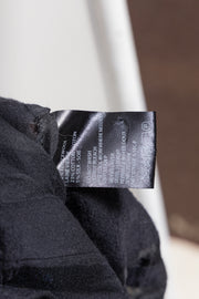 ANN DEMEULEMEESTER - Silk, wool and cotton blend see through checkered shirt