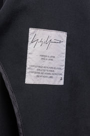 YOHJI YAMAMOTO - SS01 Gabardine wool jacket with voluminous pocket