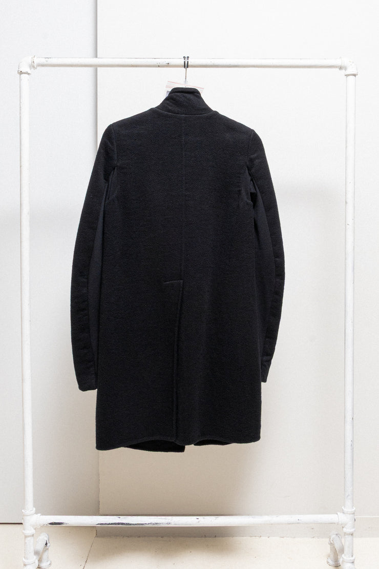 RICK OWENS - FW11 « LIMO » Cashmere coat with folded high neck