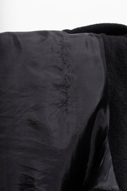 RICK OWENS - FW11 « LIMO » Cashmere coat with folded high neck