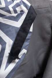 GARETH PUGH - SS10 Lamb leather cross zipper jacket (runway)