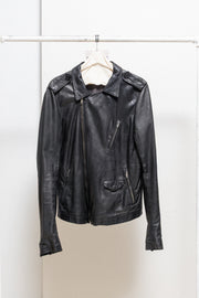 RICK OWENS - SS07 « DRAKE » Lamb leather Stooges jacket