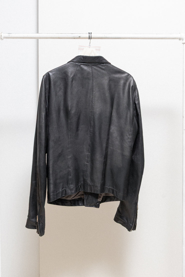 RICK OWENS - SS07 « DRAKE » Lamb leather Stooges jacket