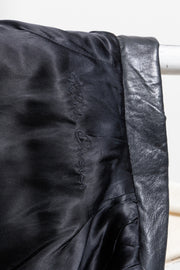 RICK OWENS - FW13 « PLINTH » Lamb leather cropped Stooges jacket