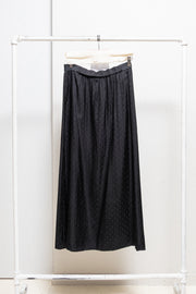 UNDERCOVER - SS99 « Relief » Cross pattern satin skirt